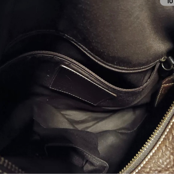 Coach Chelsea Lace Hobo Leather Shoulder Bag - Picture 7 of 7